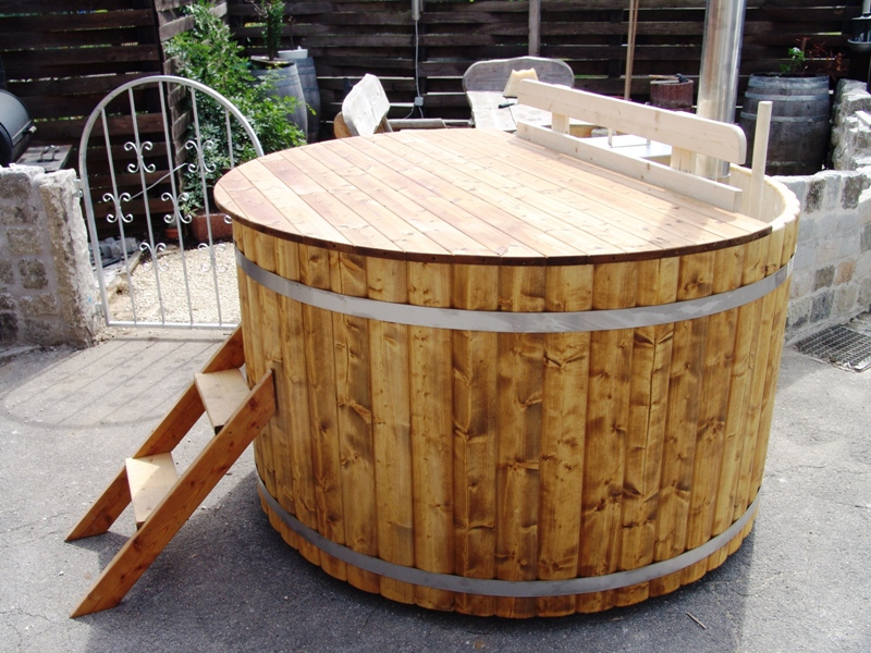 Wooden Cover For Hot Tub - Wooden Hot Tubs and Barrel Saunas