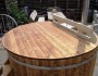 wood cover for hot tub