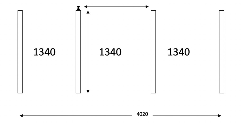 Grande 4,8M Zweiraum-Sauna mit Terrasse und LED-Licht - Badetonnen und